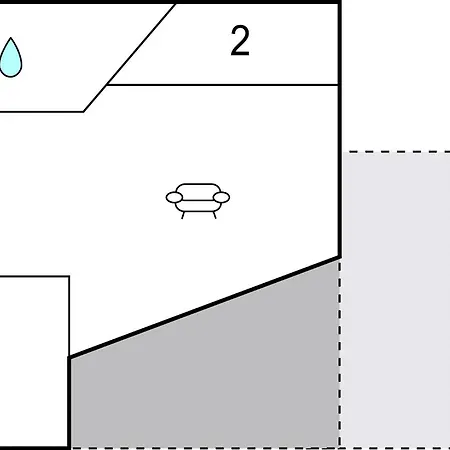 2 Bedroom Gorgeous In Semesterbostad